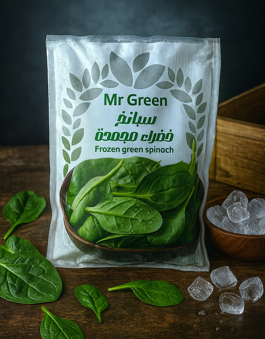 سبانخ خضراء مجمدة | Frozen Green Spinach